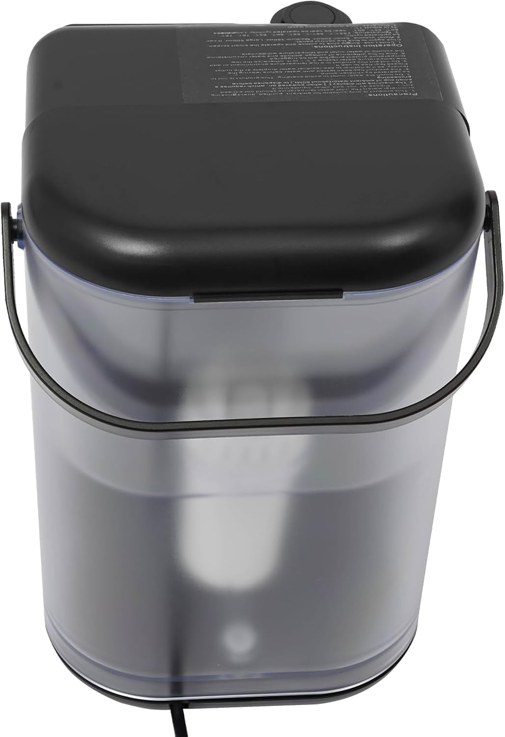 Instant Hot Water Dispenser, 3L/0.79-Gallon Desktop Water Dispenser 1700W Adjustable Water Output&Temperature Water Tank 3s Quick Heating Hot Water Filter System (Black)