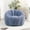 Light Blue, variant on Bean Bag Chair with Armrests, Stuffed High-Density Foam, Lazy Sofa for Adults, Living Room, Bedroom, Reading, Dark Blue Teddy Fabric