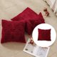 thumbnail image 1 of Juego de almohadas con forma de árbol de copos de nieve de Navidad, color liso, para sala de estar, almohada decorativa de jacquard, regalos de Navidad, decoración navideña de otoño, decoraciones, 1 of 5