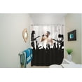 thumbnail image 1 of Cortina para BAÑO TIGSA Rockstar 100% PVC, 1 of 4