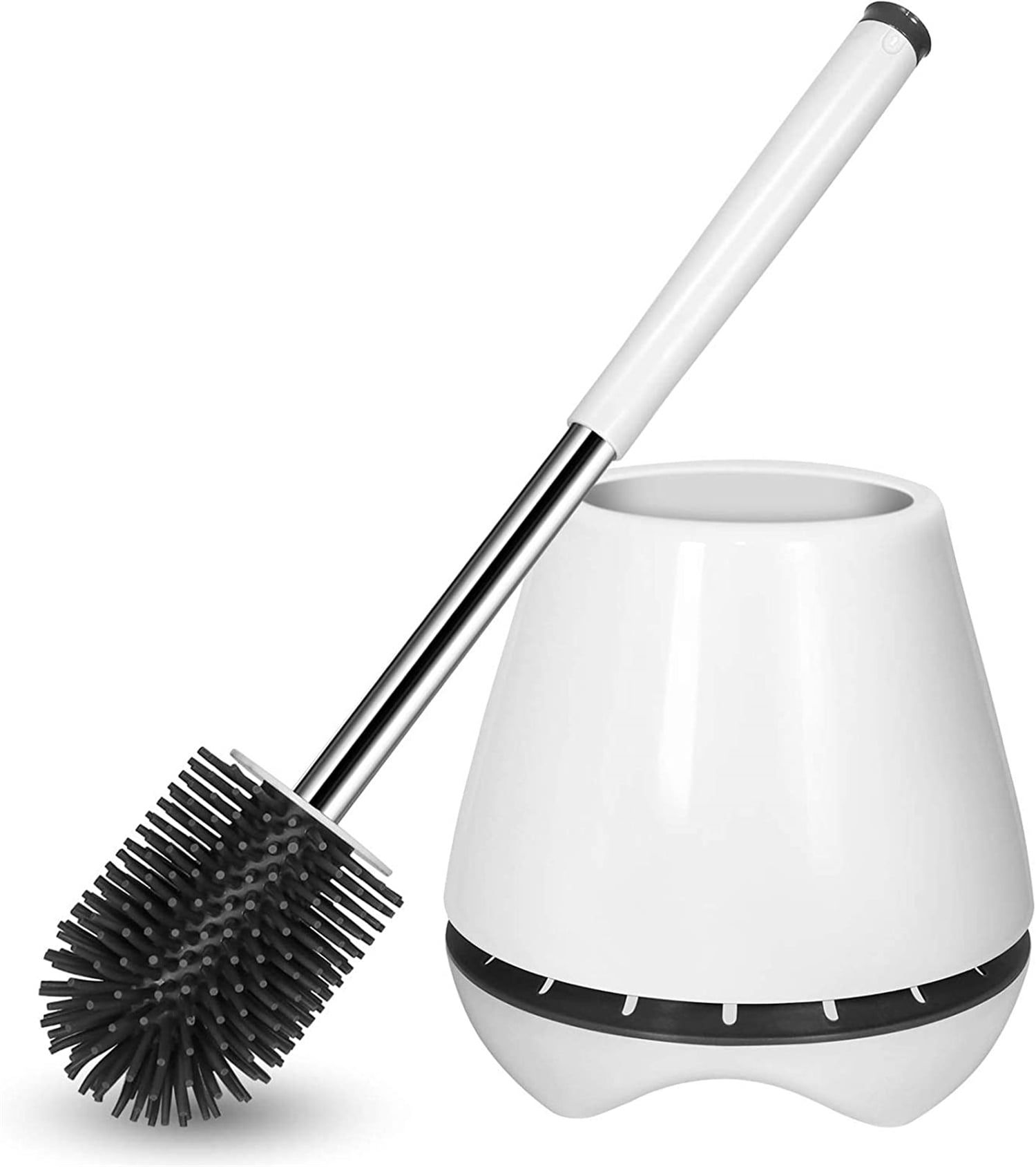 Kepooman Home Toilet Brush & Holder Set for Bathroom Storage Organization, Multi-color Kepooman Home Toilet Brush & Holder Set for Bathroom Storage Organization, Multi-color