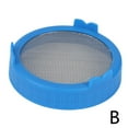 thumbnail image 5 of 2pcs Plastic Sprouting Lid Mesh Sprout Cover Seed Crop Germination For Mason Vegetable Lid Jar Plastic Sealing maker,sprouts grow lids seed grow tray,wide jars alfalfa plastic maker,sprouts ma, 5 of 8