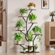 thumbnail image 2 of Estante para plantas EVAWOO de 8 niveles, 127 cm, para esquina con luces de cultivo, 2 of 8