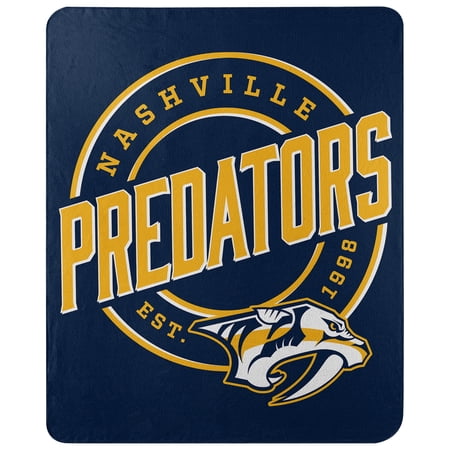The Northwest Group Nashville Predators 50 x 60 Campaign Fleece Throw The Northwest Group Nashville Predators 50 x 60 Campaign Fleece Throw