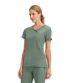 thumbnail image 5 of Infinity Cherokee Women Nurse Scrubs Top Mock Wrap with 2 Pockets - 2625A, 5 of 9
