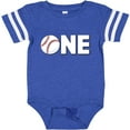 thumbnail image 3 of Inktastic One Baseball First Birthday Boys or Girls Baby Bodysuit, 3 of 5
