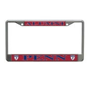 University of Pennsylvania Alumni on Red Background Metal License Plate Frame
