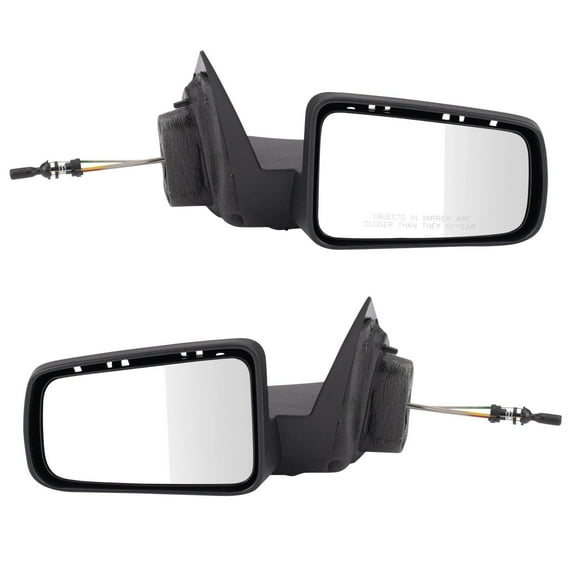 TRQ Mirror Set Fits 2008-2011 Ford Focus MRA11690