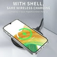 thumbnail image 3 of Allytech Crystal Clear Case for Samsung Galaxy A33 5G, [Support Wireless Charging] [Military Grade Protection], Ultra Slim Lightweight Anti-Yellowing Shockproof Cover Case - Clear, 3 of 8