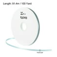 thumbnail image 2 of Unique Bargains 0.28' x 100 Yards Double Face Decorate Crafts Roll Satin Ribbon Light Blue, 2 of 5