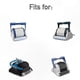 thumbnail image 2 of Replacement Drive Belt for Pool Cleaner, 2 Pack Universal Fit for Aqua Vac Tiger Shark Models, 2 of 5