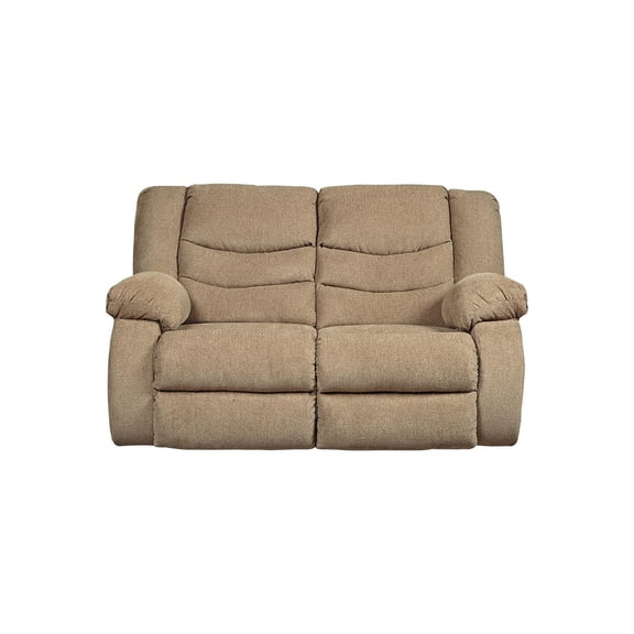 Signature Design by Ashley Tulen Reclining Loveseat in Mocha