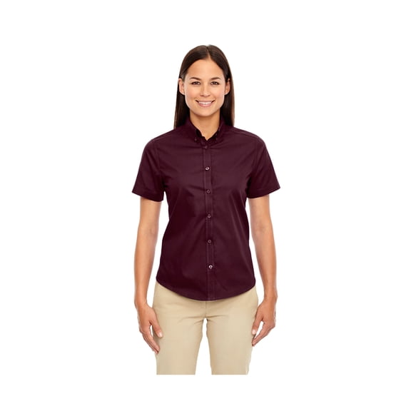Ash City Core 365 78194 - Optimum Core 365 Ladies' Short Sleeve Twill Shirts