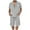 Gray, variant on ZZwxWA Mens Oversized 2 Piece Outfits Summer Beach Shirts Set Button Down Lapel Short Sleeve Blouses and Shorts Lounge Sets Tax Free Weekend