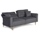 thumbnail image 4 of Sofá Cama Makora Maxim Oxford Lino 3 Posiciones con Soft Foam Reclinable, 4 of 9