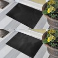 thumbnail image 3 of Reversible 30"x 18" Black Door Mat for Indoor/Outdoor Use- Double the Style, Double the Value, Scraper, Deep Cleans, Frost & UV Resistant, Low Maintenance and Long-Lasting, 3 of 6