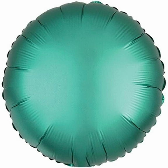 Loftus International A3-6798 18 in. Jade Round Satin Luxe HX Balloon