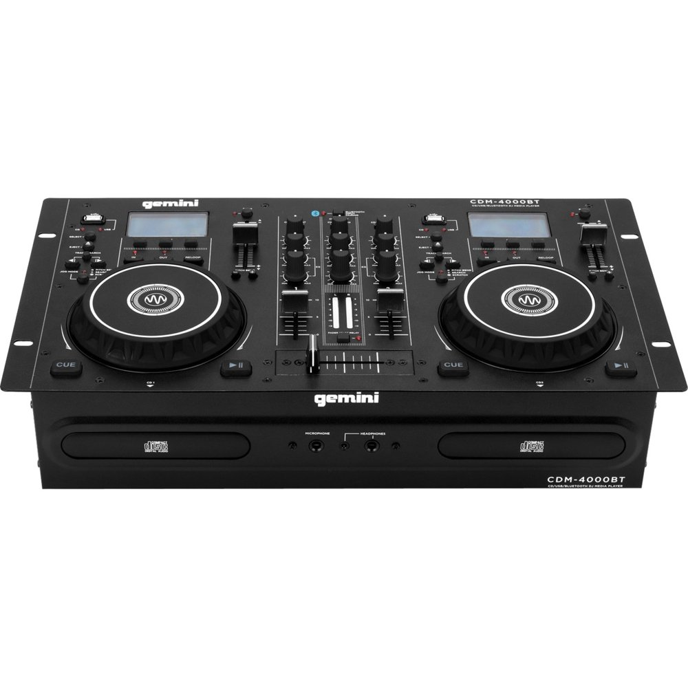 gemini CDM4000BT Dual CD/USB Media Player with Bluetooth Walmart
