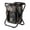 Camouflage, variant on Portable Folding Stool Backpack with Storage Pockets, Multifunctional Outdoor Fishing Chair Cooler Bag, Lightweight Metal Frame Camping Seat Tool Pack, Multi Pocket Foldable Backpack Stool