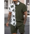 thumbnail image 2 of Conjunto De Camisa De Manga Corta Estampada Para Hombre, 2 of 8