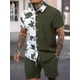 thumbnail image 2 of Conjunto De Camisa De Manga Corta Estampada Para Hombre, 2 of 8