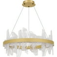 thumbnail image 2 of PCAUR5030SGD Quoizel Lighting Aurelia - 39W LED Chandelier-13.75 Inch Tall and 30 Inch Wide-Soft Gold Finish, 2 of 4