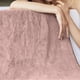thumbnail image 5 of Toalla de baño de terciopelo XL - Toalla de forro polar de microfibra súper absorbente, 70x135cm (27,5x53"), de secado rápido, suave y mullido - Rosa, gris, azul, marrón, blanco, 5 of 7