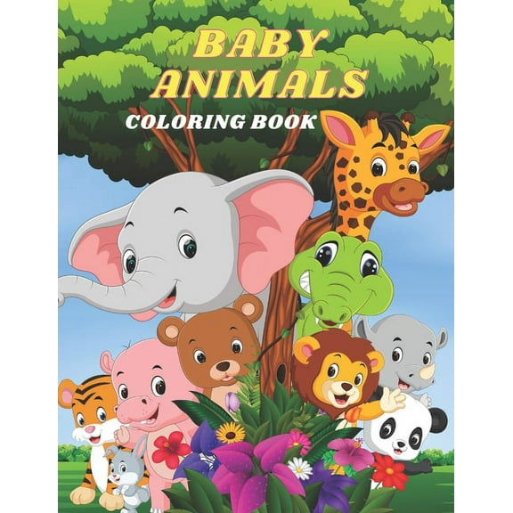 Baby Animals - Coloring Book