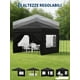 thumbnail image 1 of Gazebo Plegable 3x3m para Jardín y Mercado - 4 Paredes Laterales Impermeables con Protección Solar UPF 50+ - Altura Ajustable y Montaje Fácil, 1 of 7