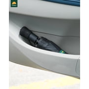 Chakipee Travel Compact Umbrella Windproof - Portable Automatic Umbrellas for Rain,8 Ribs Folding Umbrella,Portable 210T Fabric 97cm Span,Black