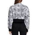 thumbnail image 2 of Rachel Roy Womens Baldwin Bomber Jacket, Grey, XX-Large, 2 of 2