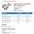 thumbnail image 2 of Sway Bar Link Kit 4 - Compatible with 2002 - 2007 Saturn Vue 2003 2004 2005 2006, 2 of 2