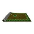 thumbnail image 2 of Ahgly Company Indoor Round Southwestern Green Country Area Rugs, 8' Round, 2 of 4