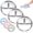 Grey, Mint Green, Pink, variant on CLEANCOOLStainless Steel Toddler Plates Silicone Suction,3 Packs Non-Slip Baby Plates,Divided Portion,Food-Grade Silicone Plate for Kids,LEAD-FREE Dishwasher Safe, Green Blue Pink