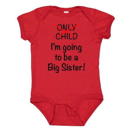 

Inktastic I m Going to Be a Big Sister! Gift Baby Girl Bodysuit