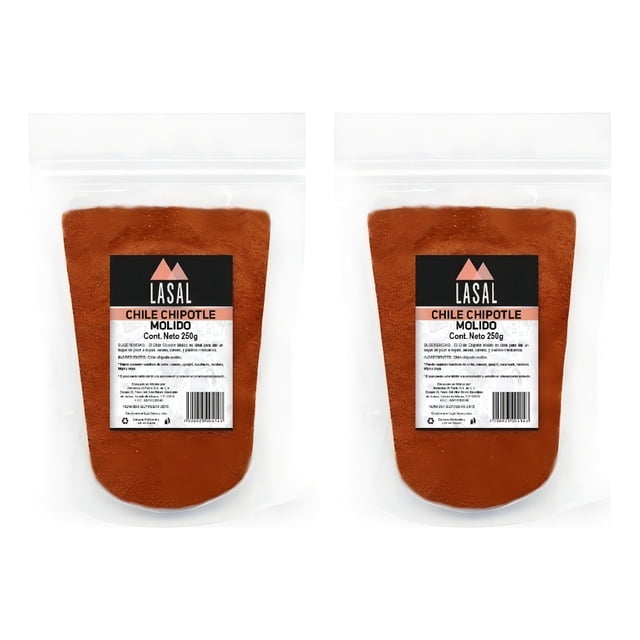 Chipotle Molido 250 Gramos 2 Piezas