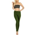 thumbnail image 3 of Womens High Waist Cotton Full Length Ankle Leggings, 3 of 8