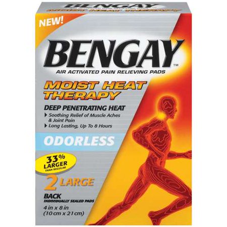 Johnson & Johnson Ben Gay Pain Relieving Pads, 2 ea