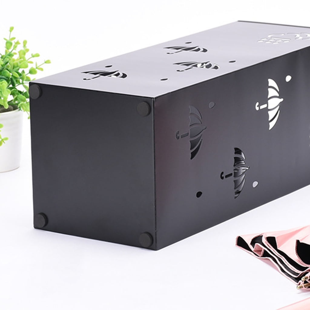 CIYISON Metal Umbrella Holder Standing Umbrella Stand Rack Decorative Umbrella Holder Bin Multipurposes Walking Stick Holder