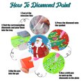 thumbnail image 2 of Cuadros Decorativos 6 posavasos acrílicos con diamantes y soporte para manualidades, posavasos de Navidad DQrwqpou  embutido en tela, 2 of 3