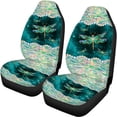 thumbnail image 5 of Pzuqiu Car Seat Covers Full Set Car Interior Decor Dustproof Front and Rear Seat Cover Set Polyester Interior Accessories Easy to Install, 5 of 10