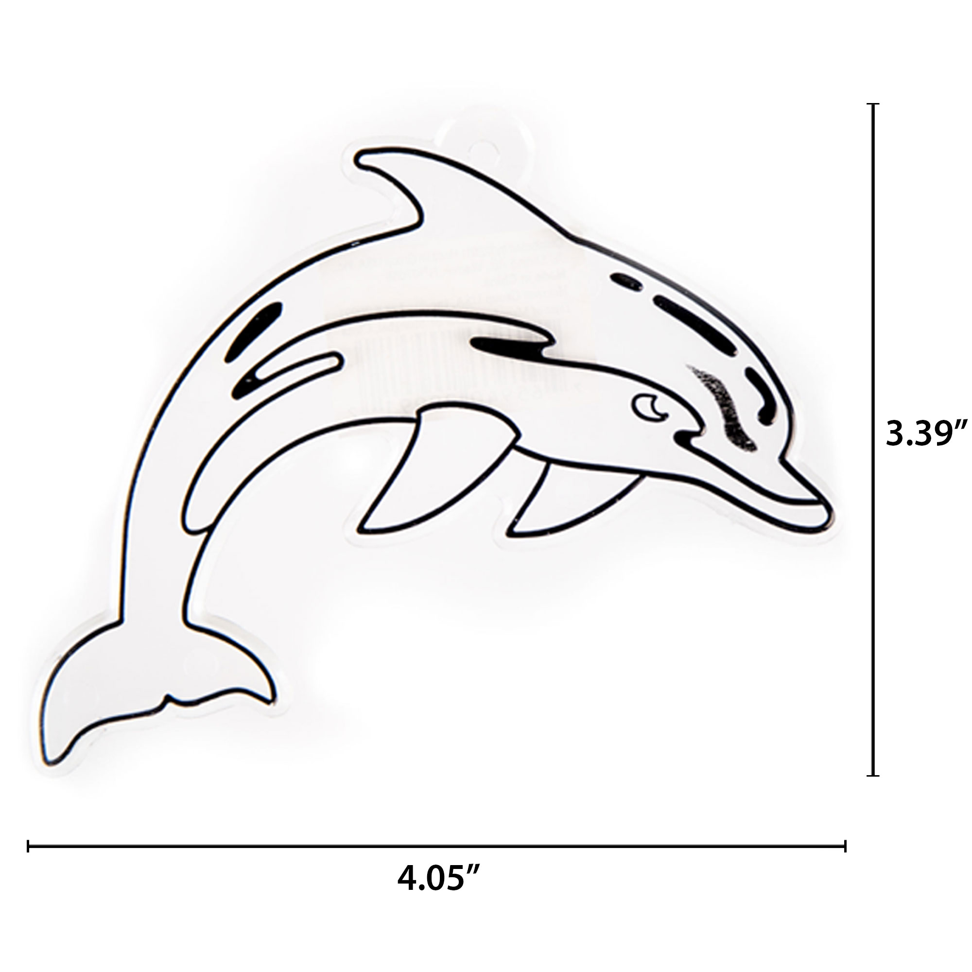 Hello Hobby Ready-to-Paint Dolphin Suncatcher