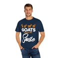 thumbnail image 4 of Humorous Goatherders Appreciation Graphic Quote Funny Goats Enthusiast Sayings Men Women Unisex Garment-Dyed T-shirt, 4 of 4