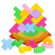 thumbnail image 1 of Juegos de mesa de madera Montessori Juguetes de educación temprana Bloques de equilibrio para niños Niño, 1 of 9