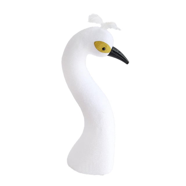 Figura de cabeza de maniquí de , arreglo floral, decoración para fiestas, cesta de flores, adorno para cumpleaños, año Nuevo y boda. Blanco