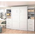 thumbnail image 4 of Bestar Pur Lit Escamotable Mural Format Grand de 115 Pouces avec 2 Unités de Rangement - Offert en 3 Couleurs, 4 of 4