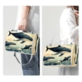 thumbnail image 3 of Whale Canvas Picnic Blanket Waterproof Outdoor Extra Large for Family Beach Hiking Camping - Foldable and Portable Mat with Carry Handle - Durable, Easy to Clean, Lightweight., 3 of 6