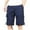 053 Navy, variant on Hurxie Mens Shorts Athletic Cotton Shorts Men Elastic Band Mens Shorts with Pockets M ( Big and Tall Men's )