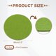 thumbnail image 2 of Posavasos de bebida de fieltro Uxcell, posavasos para taza de café de 3.5 pulgadas, protegen los muebles y la mesa para uso en el bar de casa, verde, 2 of 6