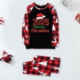 thumbnail image 2 of Pantalon de Pyjama pour Homme,Ensemble de Pyjamas pour Homme,Ensemble de Noël Parent-Enfant Imprimé Pyjama d'Intérieur pour Homme Ensemble Deux Pièces,Pyjamas de Noël pour Homme,Cadeaux de Noël pour Homme, 2 of 3